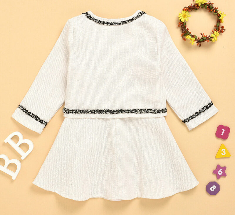 Детски комплект за момиче "White" - Image 2