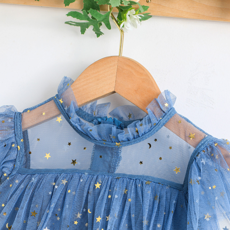 Лятна детска рокля - "Starry Elegance" - Image 3