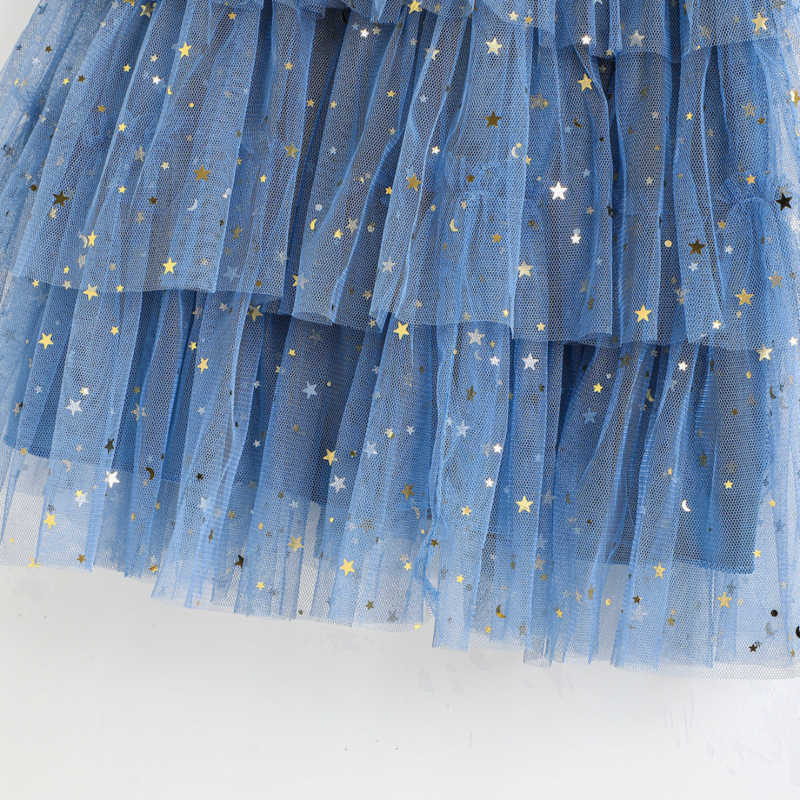 Лятна детска рокля - "Starry Elegance" - Image 4