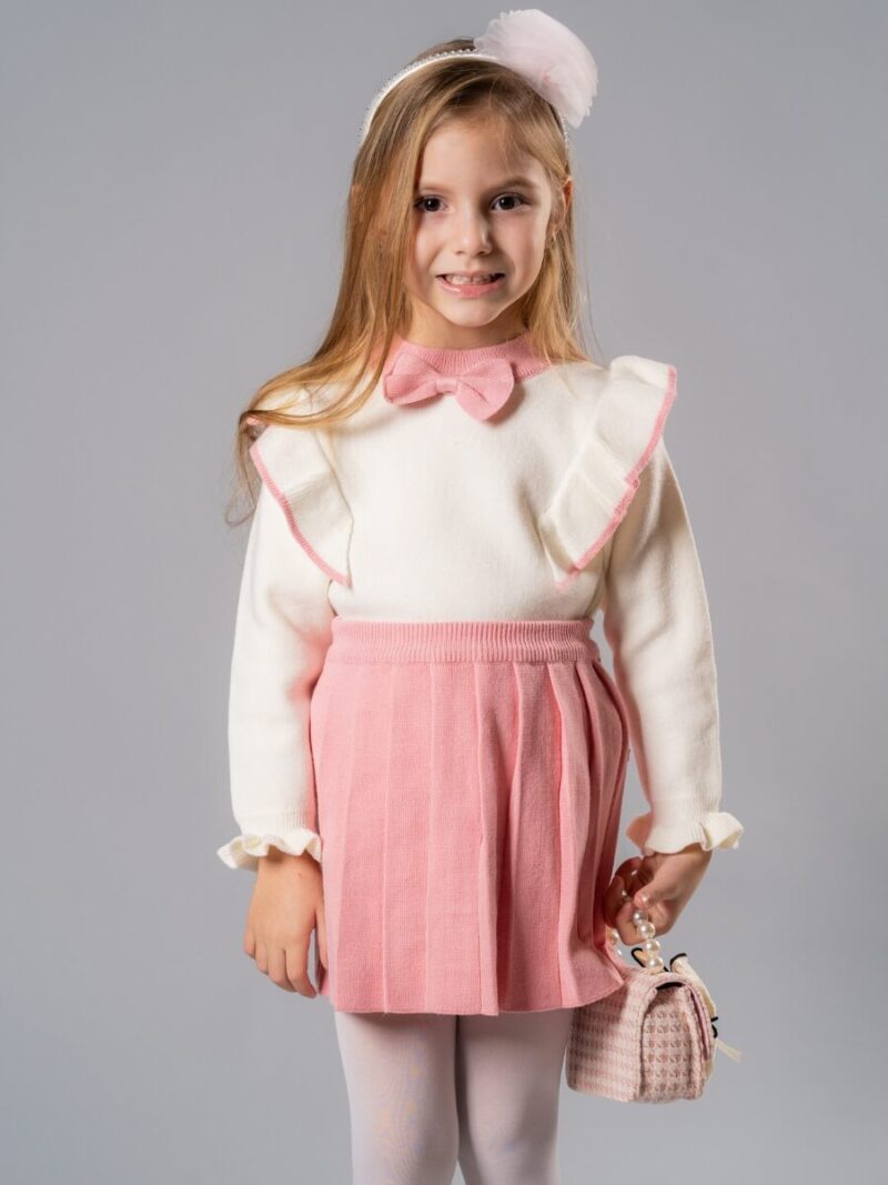 Детски плетен комплект "Barbie" - Image 2