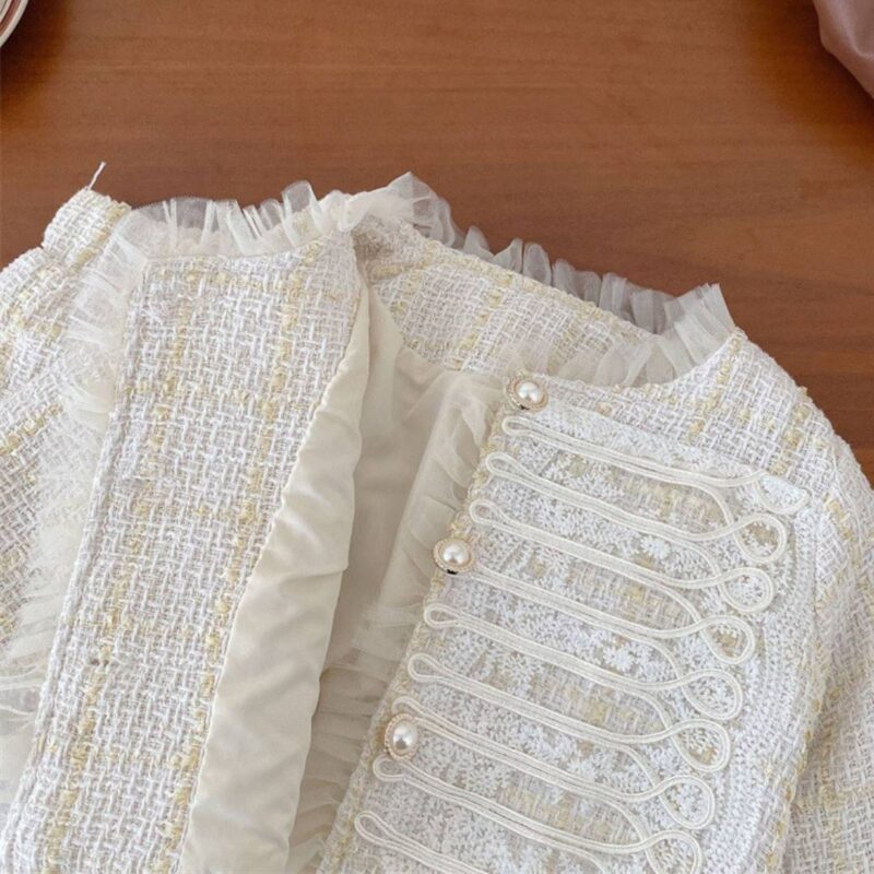 Детски комплект за момиче - "Lace Elegance" - Image 2