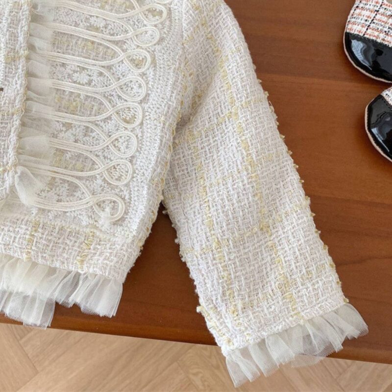 Детски комплект за момиче - "Lace Elegance" - Image 3