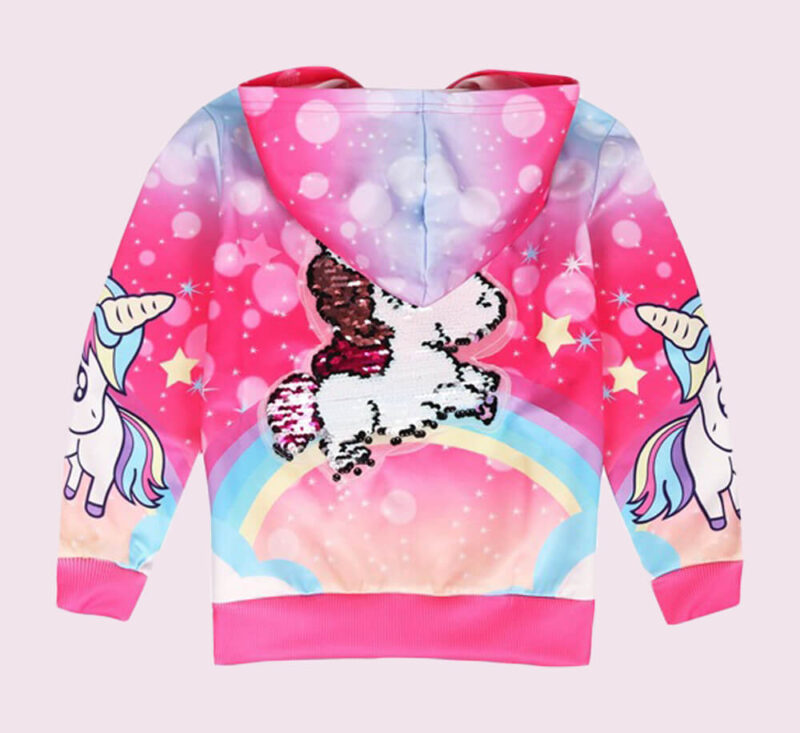 Детско яке с качулка  "sweet unicorn" - Image 4